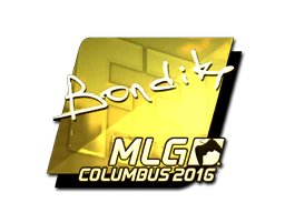 Sticker | bondik (Gold) | MLG Columbus 2016 image