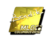 Sticker | bondik (Gold) | MLG Columbus 2016 image