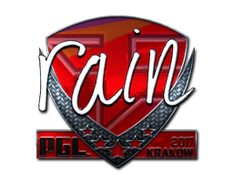 Sticker | rain (Foil) | Krakow 2017 image