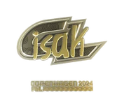 Sticker | isak (Gold) | Copenhagen 2024 image