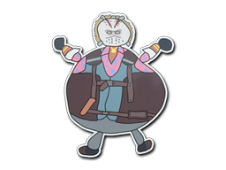 Sticker | Poorly Drawn Bloody Darryl image