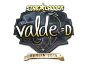 Sticker | v4lde (Gold) | Berlin 2019 image