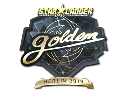 Sticker | Golden (Gold) | Berlin 2019 image