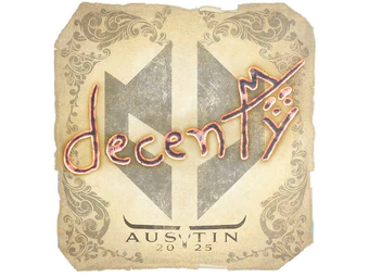 Sticker | decenty | Austin 2025 image
