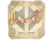 Sticker | decenty | Austin 2025 image