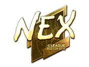 Sticker | nex (Gold) | Boston 2018 image