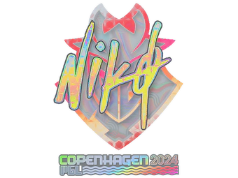 Sticker | NiKo (Holo) | Copenhagen 2024 image