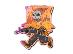 Sticker | Handle With Care (Holo) image