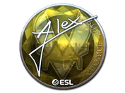 Sticker | ALEX (Foil) | Katowice 2019 image
