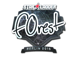 Sticker | f0rest (Foil) | Berlin 2019 image
