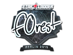 Sticker | f0rest (Foil) | Berlin 2019 image