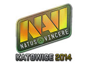 Sticker | Natus Vincere (Holo) | Katowice 2014 image