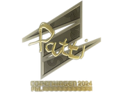 Sticker | Patti (Gold) | Copenhagen 2024 image