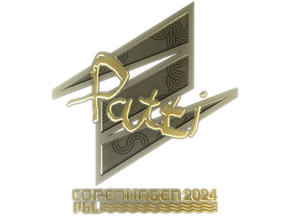 Sticker | Patti (Gold) | Copenhagen 2024