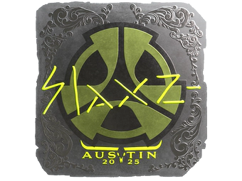 Sticker | slaxz- (Foil) | Austin 2025 image