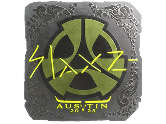 Sticker | slaxz- (Foil) | Austin 2025 image