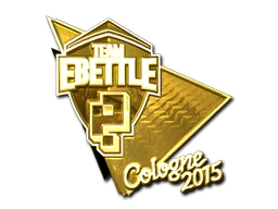 Sticker | Team eBettle (Gold) | Cologne 2015 image