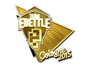 Sticker | Team eBettle (Gold) | Cologne 2015 image