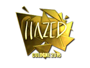 Sticker | hazed (Gold) | Cologne 2016 image