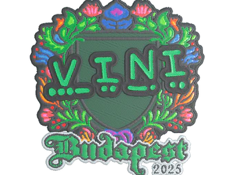 Sticker | VINI (Embroidered) | Budapest 2025 image
