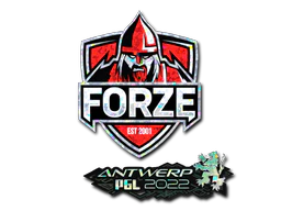 Sticker | forZe eSports (Glitter) | Antwerp 2022 image