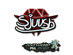 Sticker | sjuush (Glitter) | Antwerp 2022 image