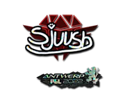 Sticker | sjuush (Glitter) | Antwerp 2022 image