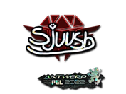 Sticker | sjuush (Glitter) | Antwerp 2022 image