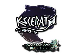 Sticker | KSCERATO (Glitter) | Antwerp 2022 image