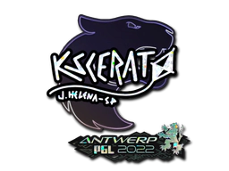 Sticker | KSCERATO (Glitter) | Antwerp 2022 image