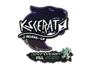 Sticker | KSCERATO (Glitter) | Antwerp 2022 image