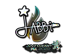 Sticker | jabbi (Glitter) | Antwerp 2022 image