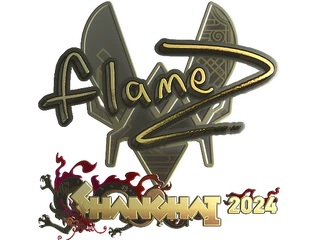 Sticker | FlameZ (Gold) | Shanghai 2024