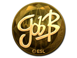 Sticker | gob b (Gold) | Katowice 2019 image