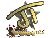 Sticker | JT (Gold) | Shanghai 2024 image