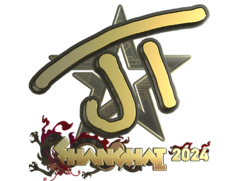 Sticker | JT (Gold) | Shanghai 2024 image