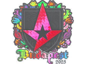 Sticker | Astralis (Holo) | Budapest 2025 image