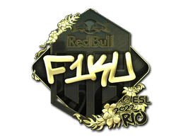 Sticker | F1KU (Gold) | Rio 2022 image