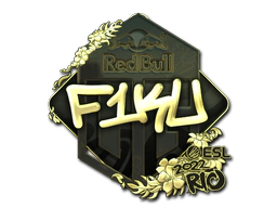 Sticker | F1KU (Gold) | Rio 2022 image