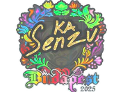 Sticker | Senzu (Holo) | Budapest 2025 image
