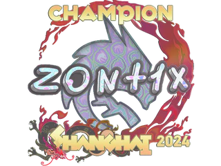 Sticker | zont1x (Holo, Champion) | Shanghai 2024