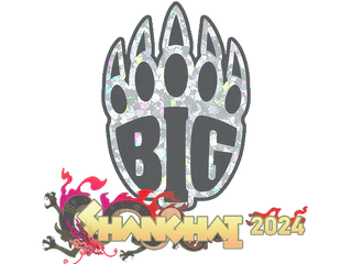 Sticker | BIG (Glitter) | Shanghai 2024