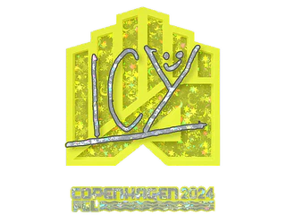Sticker | ICY (Glitter) | Copenhagen 2024