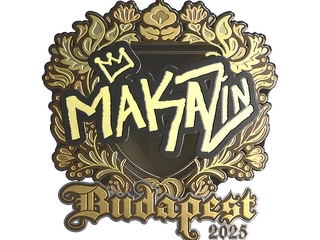 Sticker | Maka (Gold) | Budapest 2025