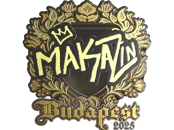 Sticker | Maka (Gold) | Budapest 2025 image