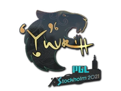 Sticker | yuurih (Holo) | Stockholm 2021 image