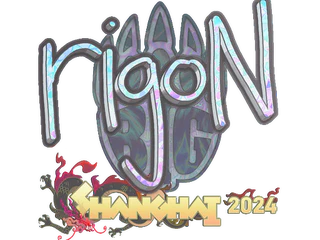 Sticker | rigoN (Holo) | Shanghai 2024