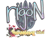 Sticker | rigoN (Holo) | Shanghai 2024 image
