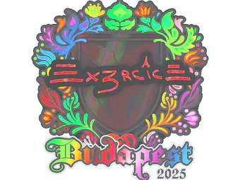 Sticker | Ex3rcice (Holo) | Budapest 2025 image