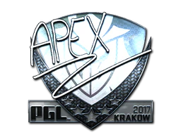 Sticker | apEX (Foil) | Krakow 2017 image